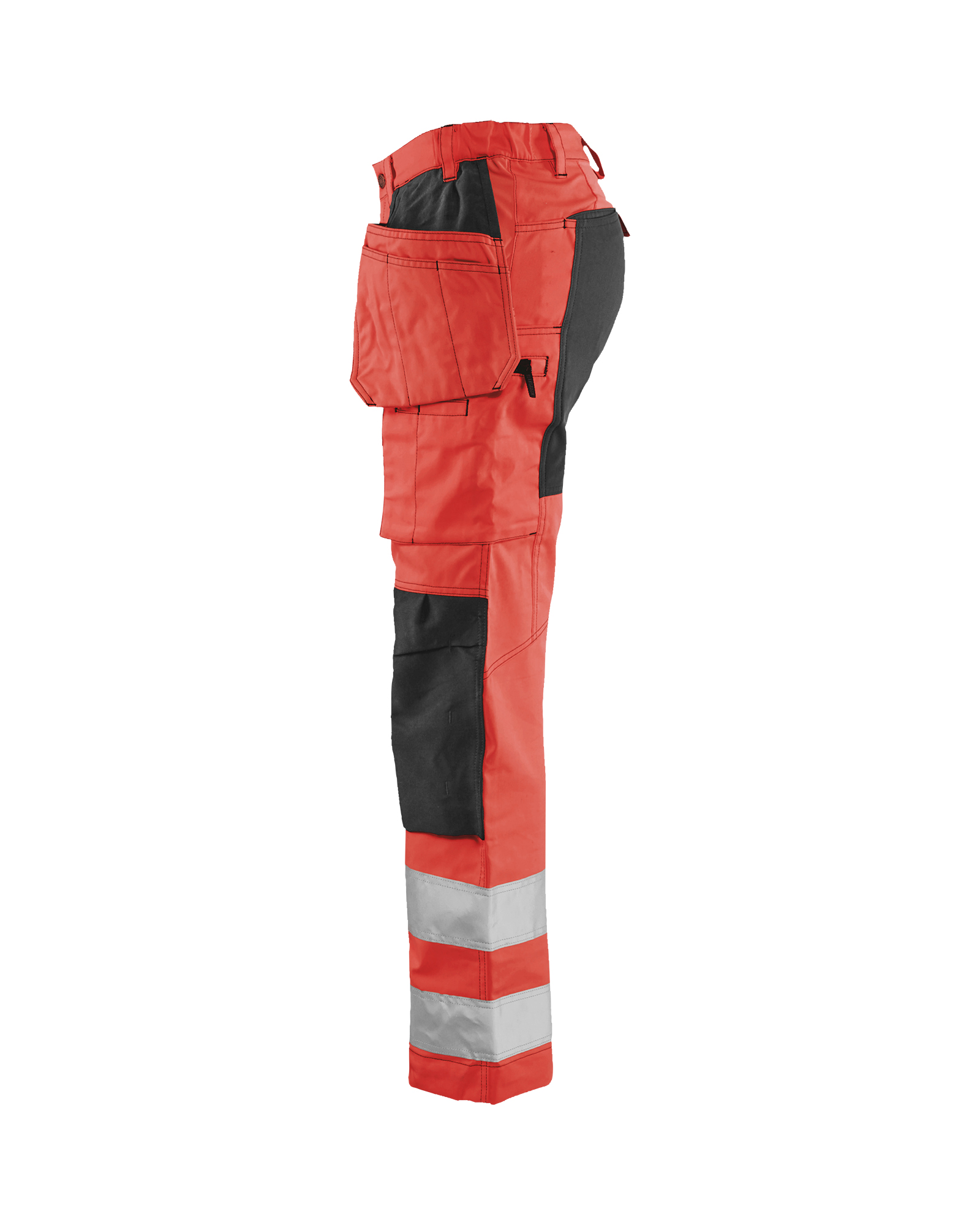 Damen High Vis Arbeitshose mit Stretch