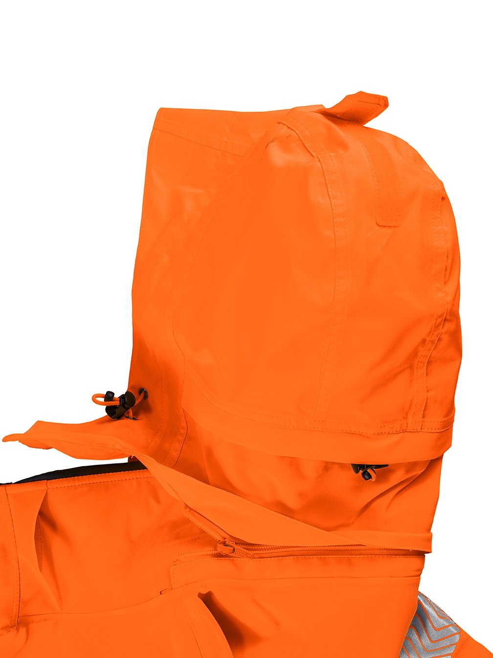 4PROTECT® Warn-Wetterschutz-Blouson NEWARK leuchtorange/grau