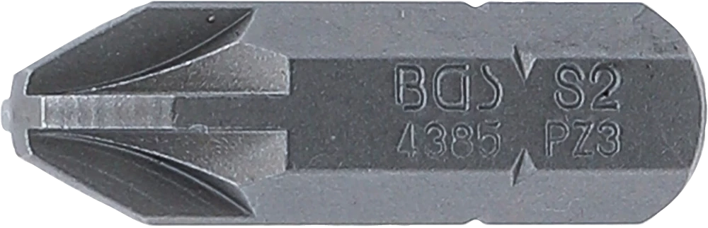 Bit, Länge 30 mm, Antrieb Außensechskant 8 mm (5/16"), Kreuzschlitz PZ3