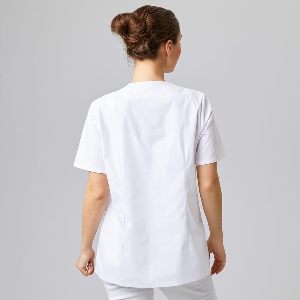 Damen Kasack weiß, Gr. 2XL