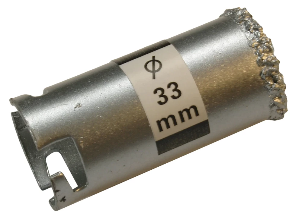 Bohrkrone für Fliesenlochbohrer, Ø 33 mm