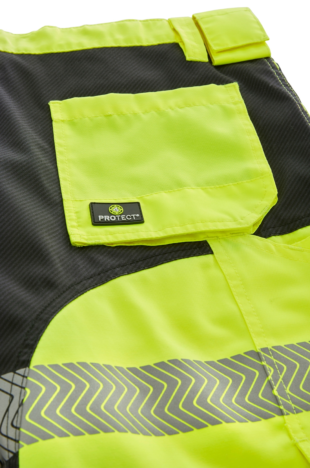 4PROTECT® Warnschutz-Shorts PATERSON leuchtgelb