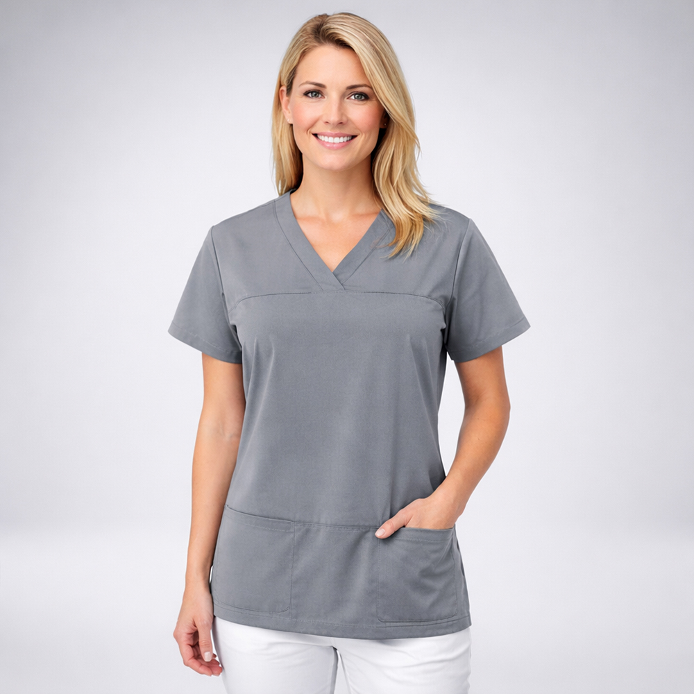 Damen Schlupfkasack, Slim Fit, graphit