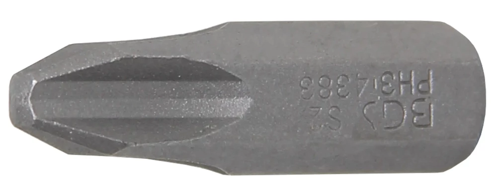 Bit, Länge 30 mm, Antrieb Außensechskant 8 mm (5/16"), Kreuzschlitz PH3