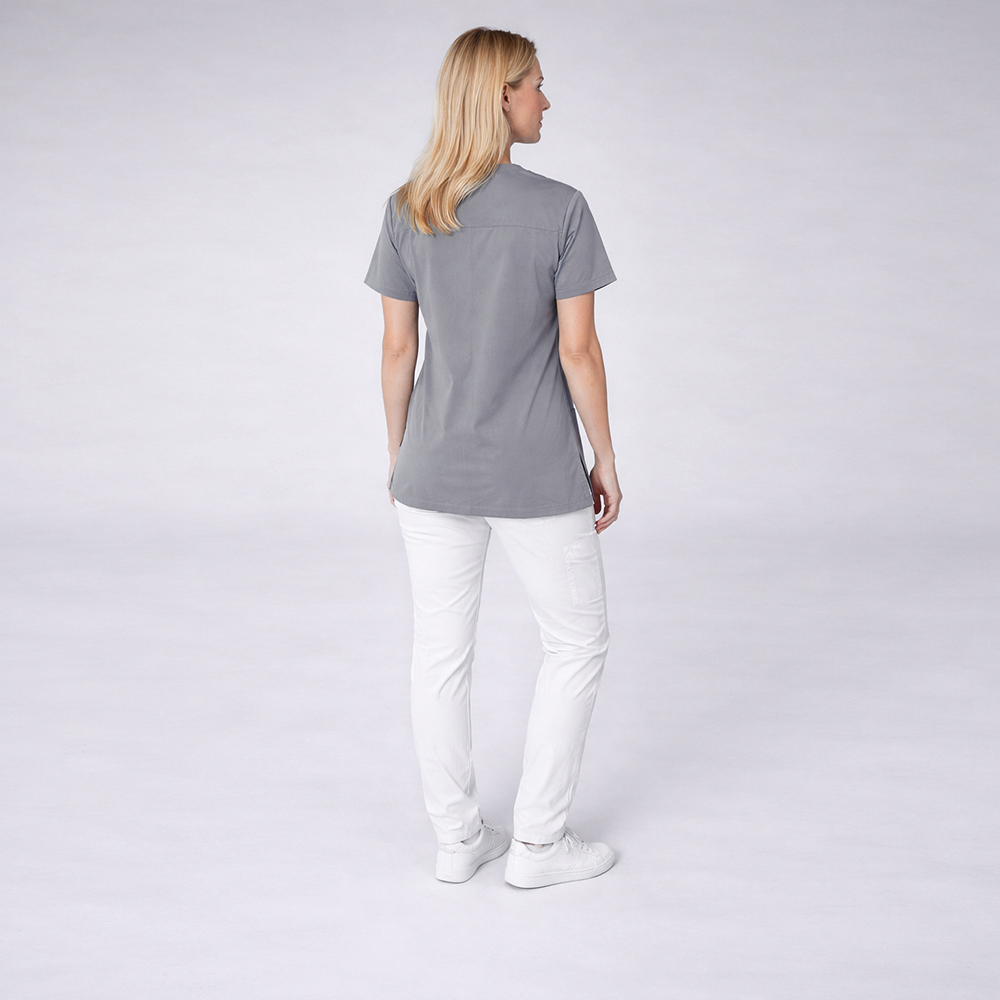 Damen Schlupfkasack, Slim Fit, graphit