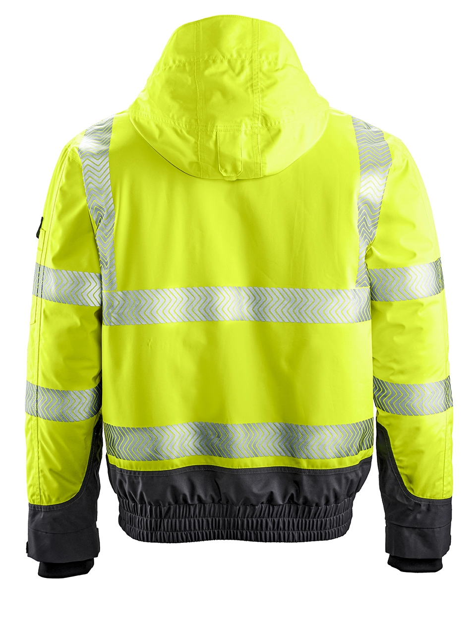 4PROTECT® Warn-Wetterschutz-Blouson NEWARK leuchtgelb/grau