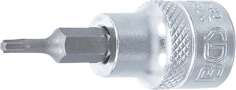 Bit-Einsatz, Antrieb Innenvierkant 10 mm (3/8"), T-Profil (für Torx) T10