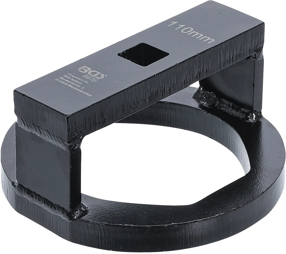 Achsmuttern-/Radkapsel-Schlüssel, für BPW-Achsen, SW 110 mm