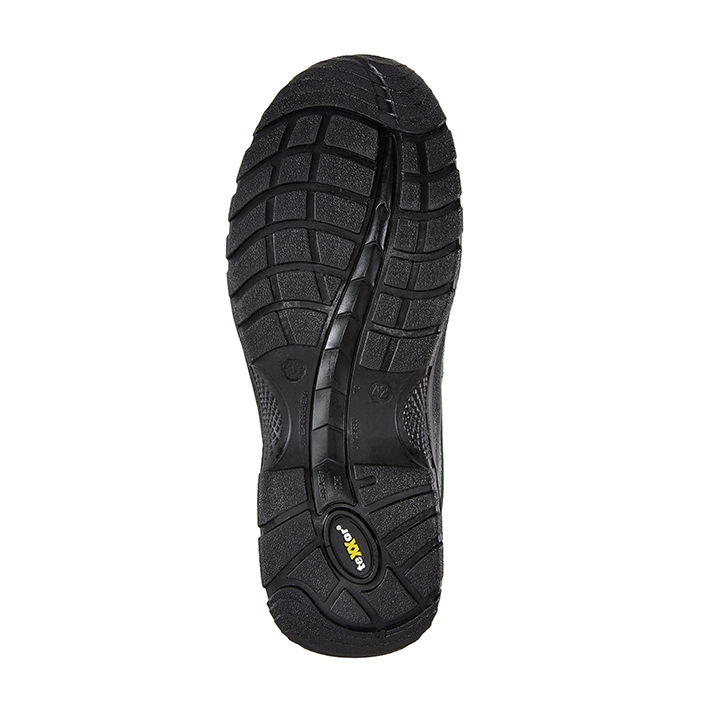 teXXor® S3-Sicherheitshalbschuhe MARSEILLE schwarz/grün