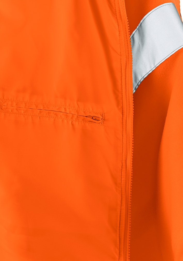 4PROTECT® Warnschutz-Fleecejacke SEATTLE leuchtorange