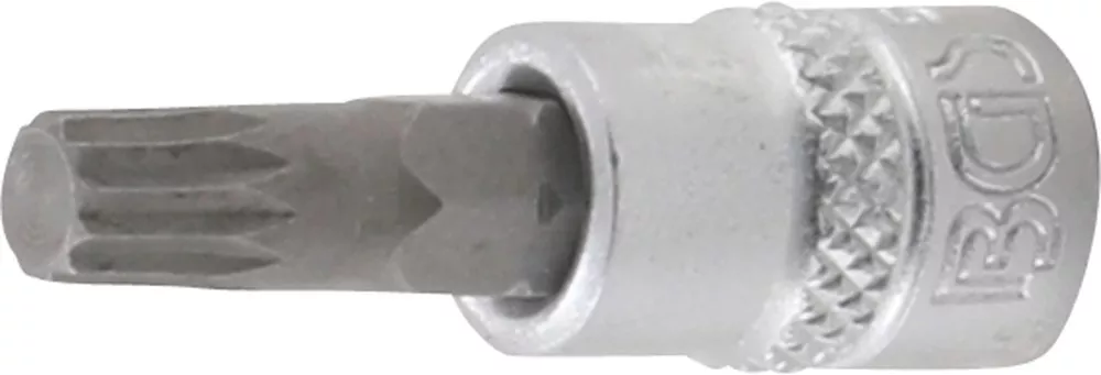 Bit-Einsatz, Antrieb Innenvierkant 6,3 mm (1/4"), Innenvielzahn (für XZN) M6