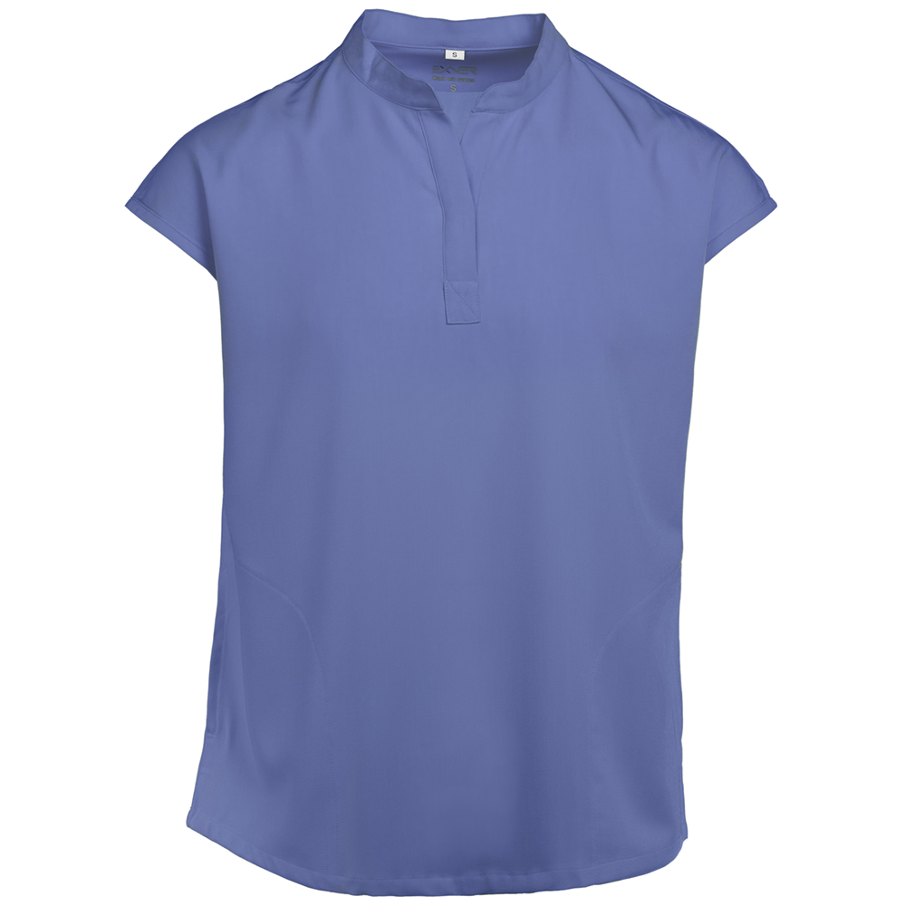 Blusen-Kasack, light blue, L