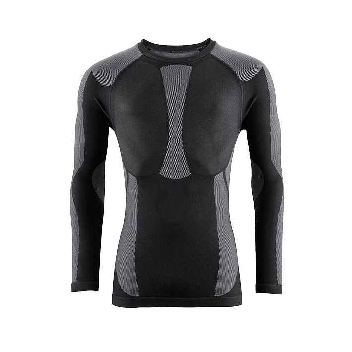4PROTECT® Funktionsshirt OMAHA schwarz/grau