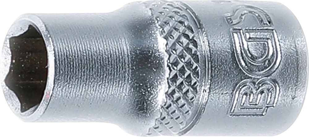 Steckschlüssel-Einsatz Sechskant, Antrieb Innenvierkant 6,3 mm (1/4"), SW 1/4"