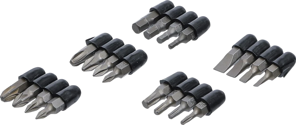 Bit-Satz, Antrieb Außensechskant 6,3 mm (1/4"), 20-tlg.