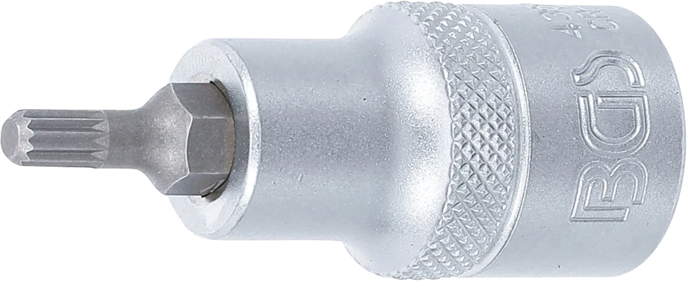 Bit-Einsatz, Antrieb Innenvierkant 12,5 mm (1/2"), Innenvielzahn (für XZN) M5