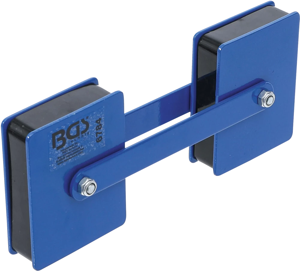 Kraft-Doppelmagnethalter, Winkel einstellbar, 22,7 kg