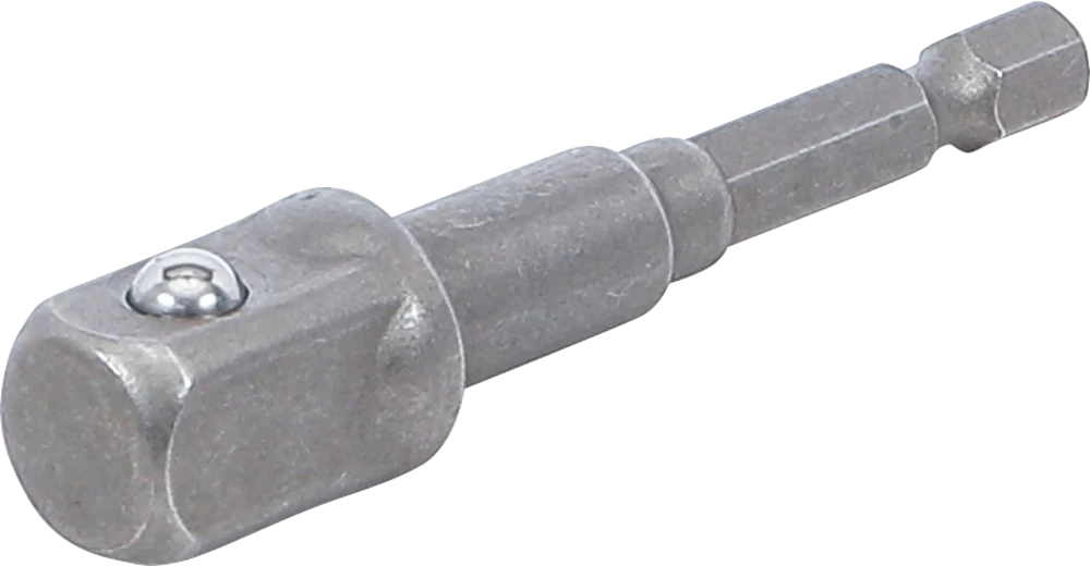 Adapter für Bohrmaschinen, Antrieb Außensechskant 6,3 mm (1/4") / Abtrieb Außenvierkant 12,5 mm (1/2")