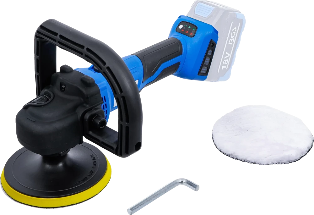 Akku-Polier- und Schleifmaschine, bürstenlos, 18 V, ohne Akku