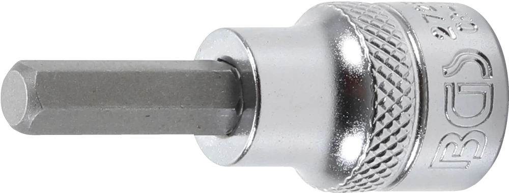 Bit-Einsatz, Antrieb Innenvierkant 10 mm (3/8"), Innensechskant 1/4"