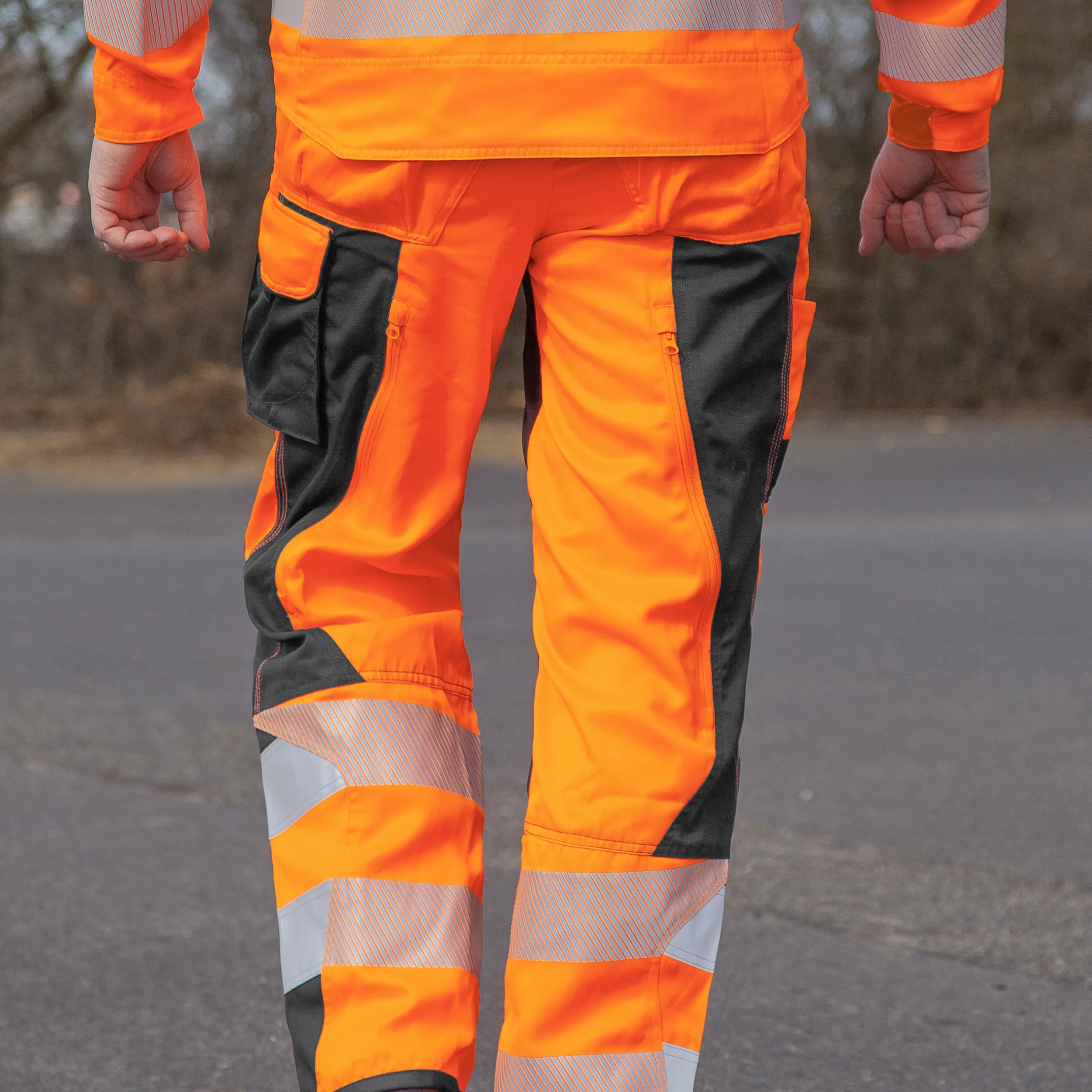 Arbeitshose "Grizzlyskin Warnschutz"