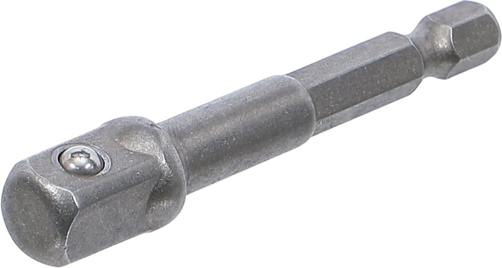 Adapter für Bohrmaschinen, Antrieb Außensechskant 6,3 mm (1/4") / Abtrieb Außenvierkant 10 mm (3/8")