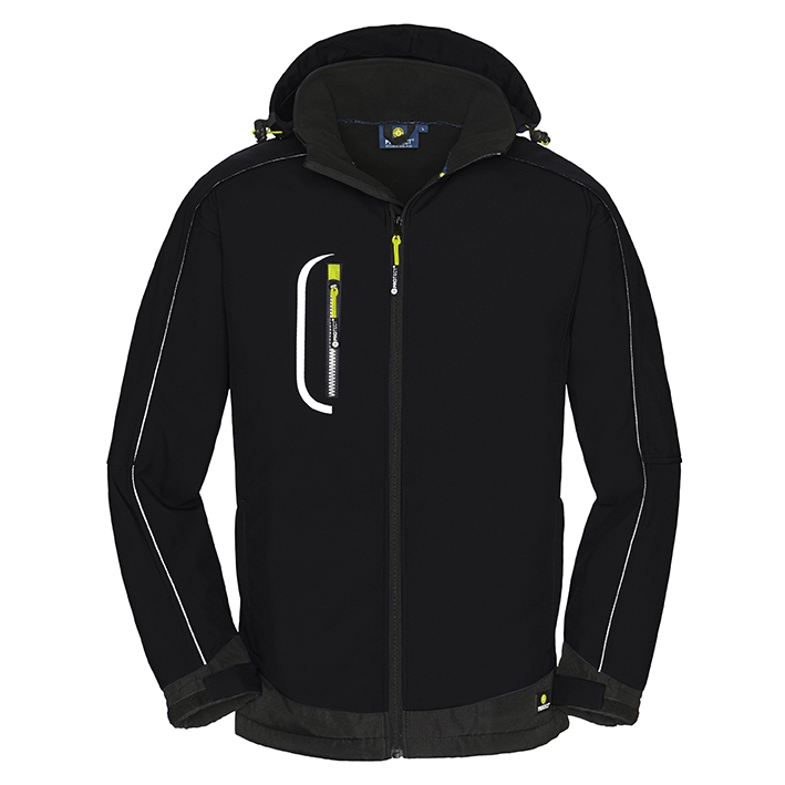 4PROTECT® Softshelljacke MONTANA schwarz