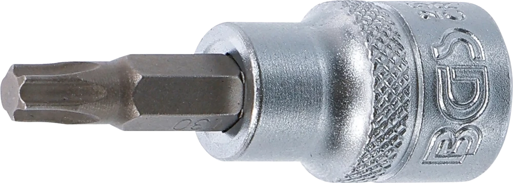 Bit-Einsatz, Antrieb Innenvierkant 10 mm (3/8"), T-Profil (für Torx) T30