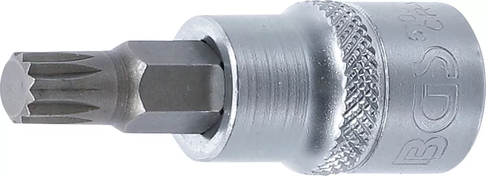 Bit-Einsatz, Antrieb Innenvierkant 10 mm (3/8"), Innenvielzahn (für XZN) M8