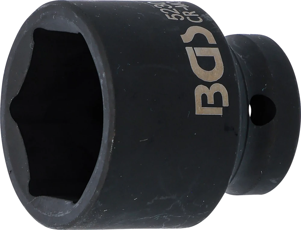 Kraft-Steckschlüssel-Einsatz Sechskant, Antrieb Innenvierkant 12,5 mm (1/2"), SW 30 mm