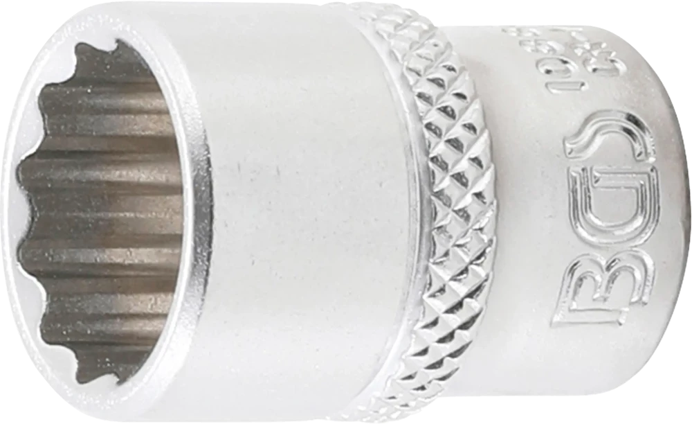 Steckschlüssel-Einsatz Zwölfkant, Antrieb Innenvierkant 6,3 mm (1/4"), SW 1/2"