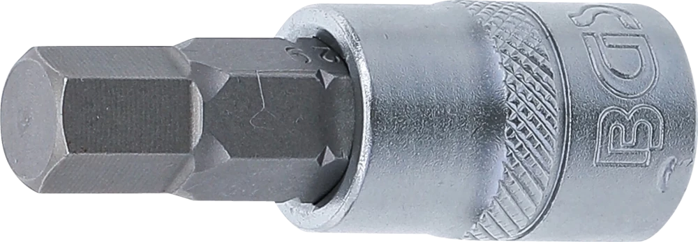 Bit-Einsatz, Antrieb Innenvierkant 10 mm (3/8"), Innensechskant 9 mm