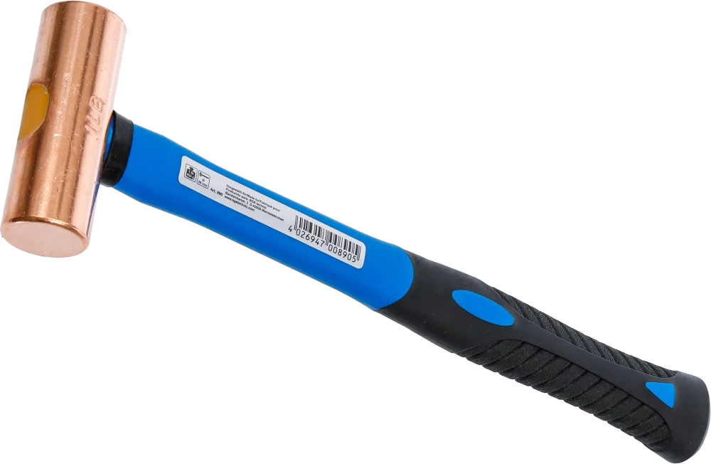 Kupferhammer, Fiberglasstiel, Ø 27 mm, 454 g (1 lb) - Kopf