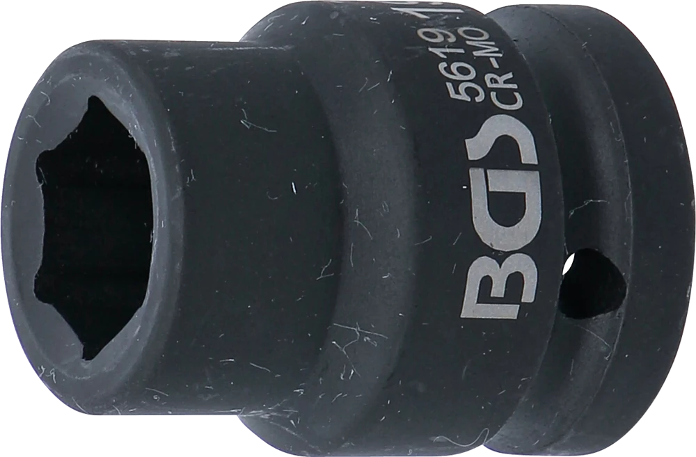 Kraft-Steckschlüssel-Einsatz Sechskant, Antrieb Innenvierkant 20 mm (3/4"), SW 19 mm