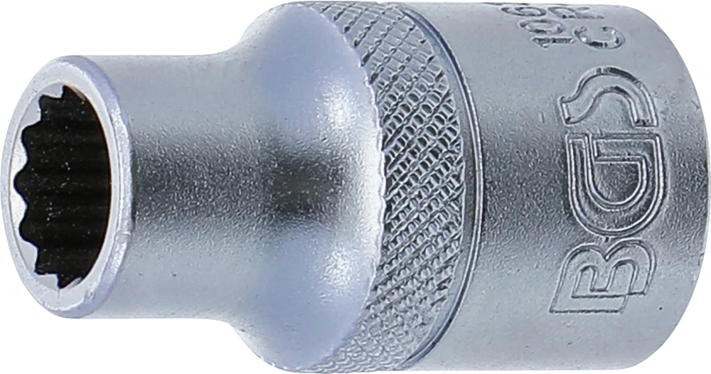 Steckschlüssel-Einsatz Zwölfkant, Antrieb Innenvierkant 12,5 mm (1/2"), SW 10 mm