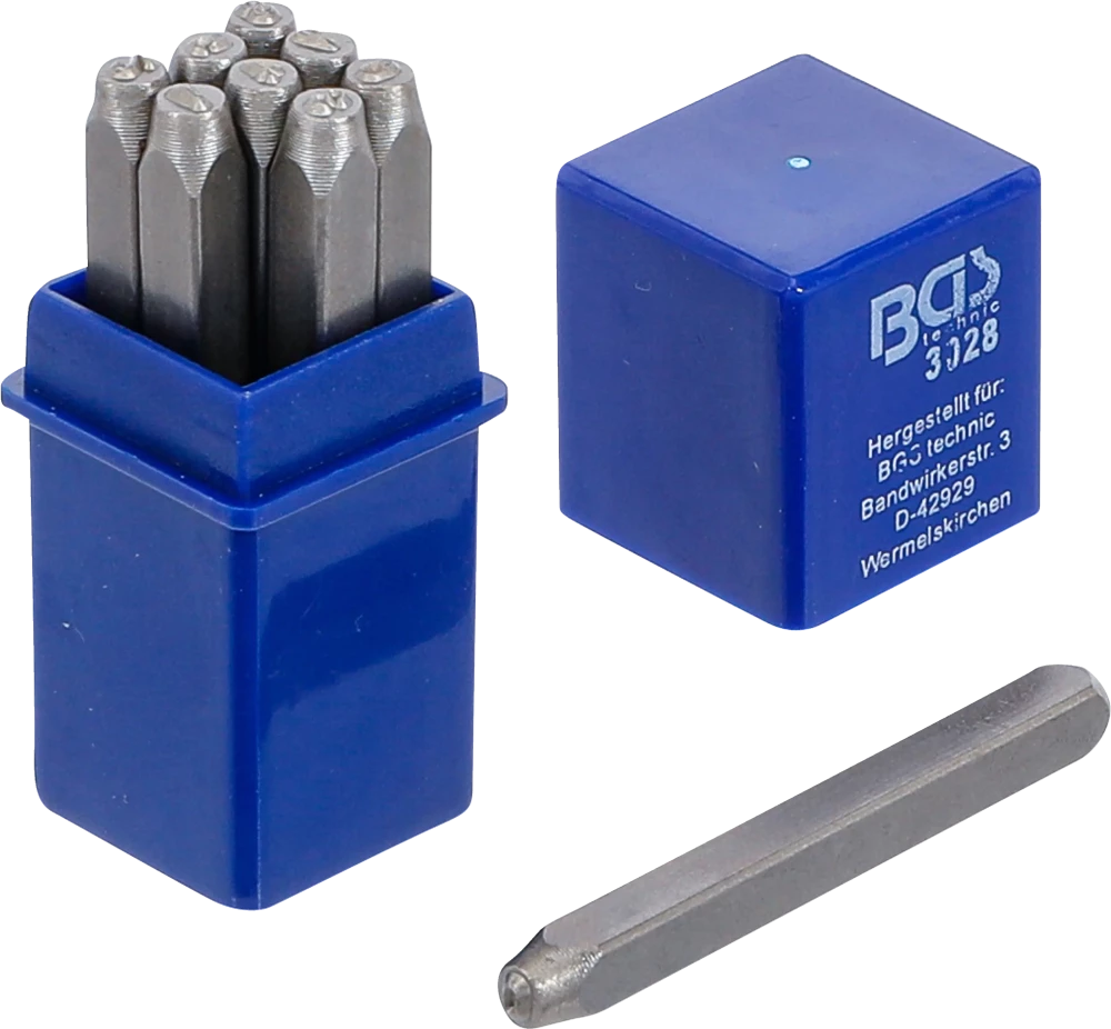 Einschlagzahlen, 2,5 mm